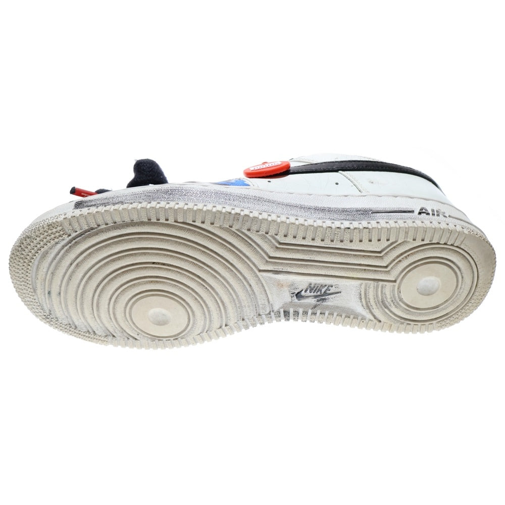 NIKE(ナイキ) ×PEACEMINUSONE AIR FORCE1 07 PARANOISE DD3223-100 ピースマイナスワン エアフォース1 07 パラノイズ ローカットスニーカー ホワイト US8.5/26.5cm