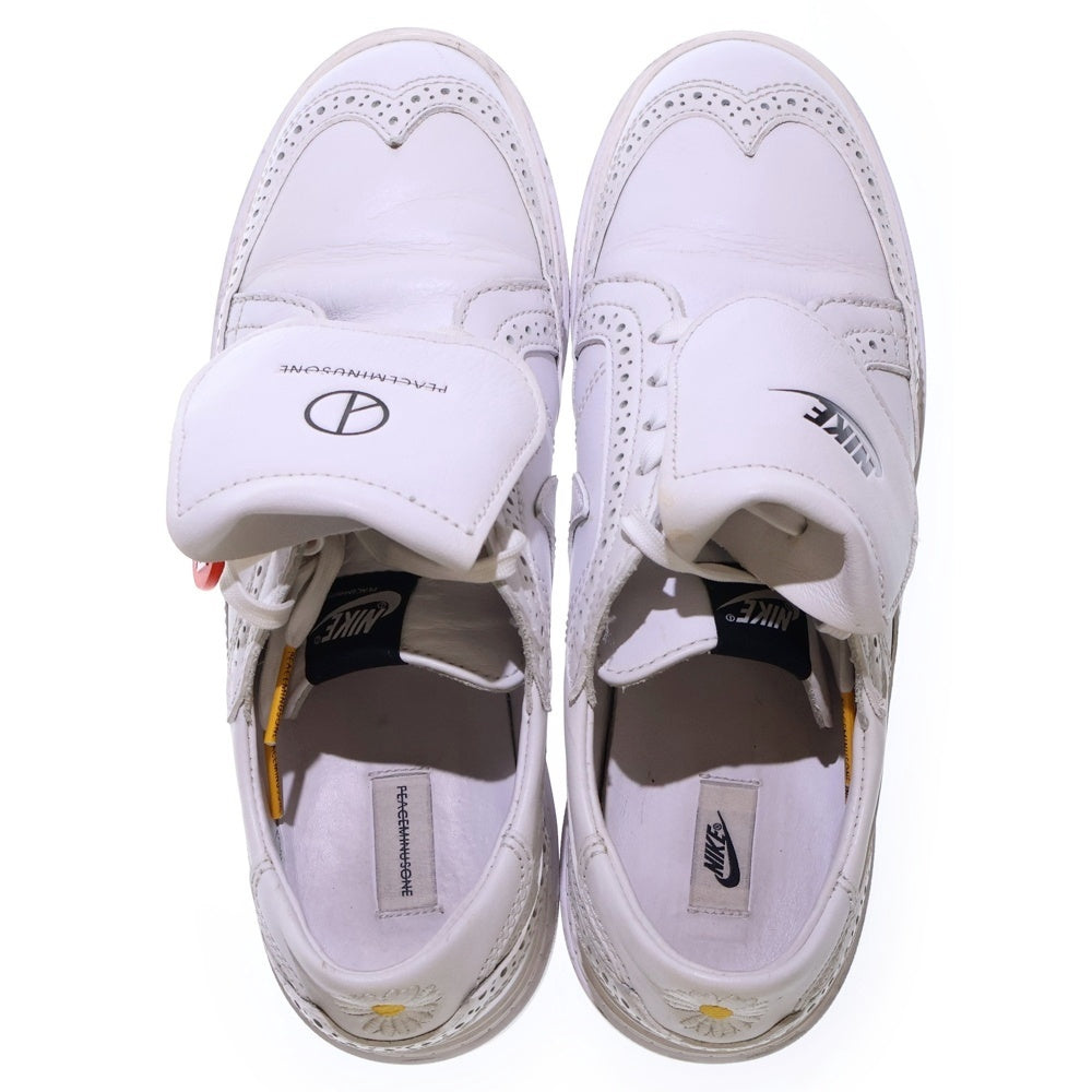 NIKE(ナイキ) ×PEACEMINUSONE KWONDO1 DH2482-100 ピースマイナスワン クウォンド1 ローカットスニーカー ホワイト US8.5/26.5cm