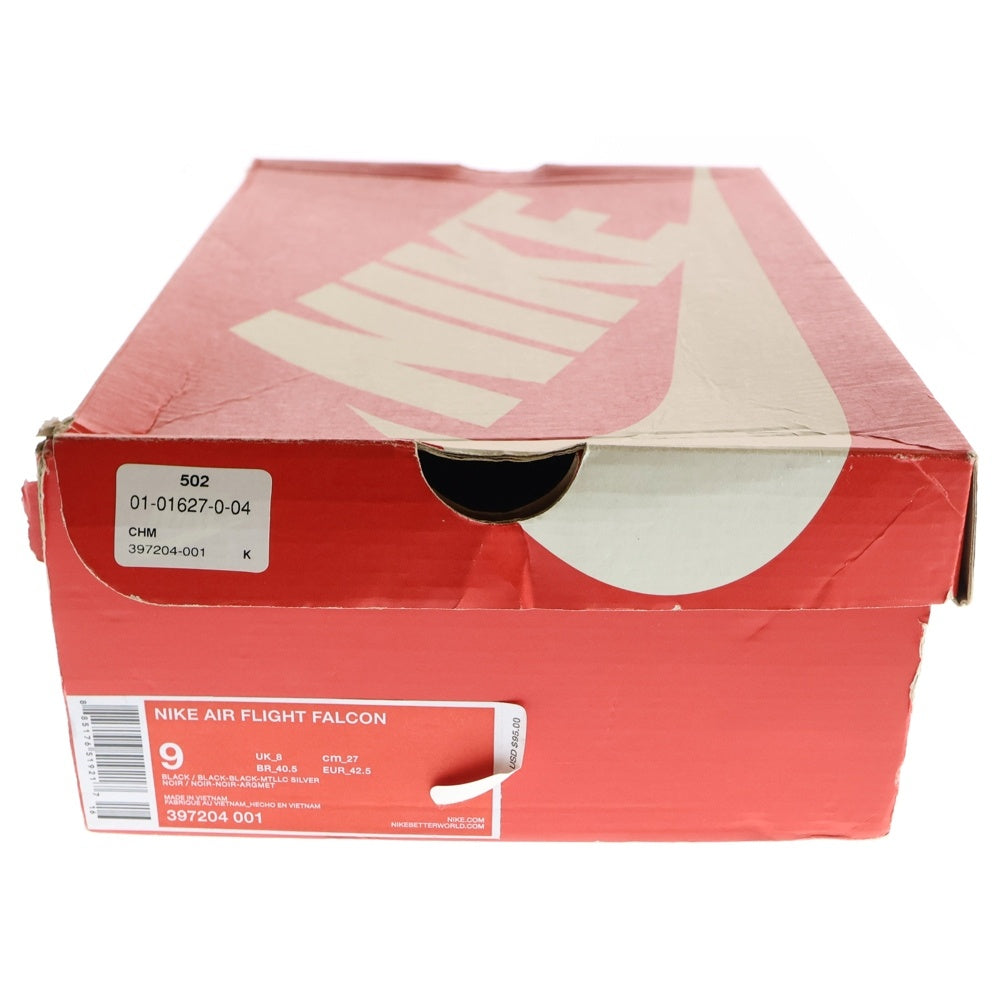 NIKE(ナイキ) AIR FLIGHT FALCON 397204-001 エアフライトファルコン ローカットスニーカー US9/27.0cm ブラック