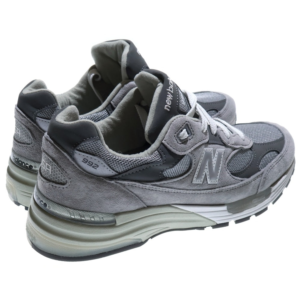 New Balance(ニューバランス) U992GY 2025 USA製 メッシュ ローカットスニーカー US9/27.0cm グレー