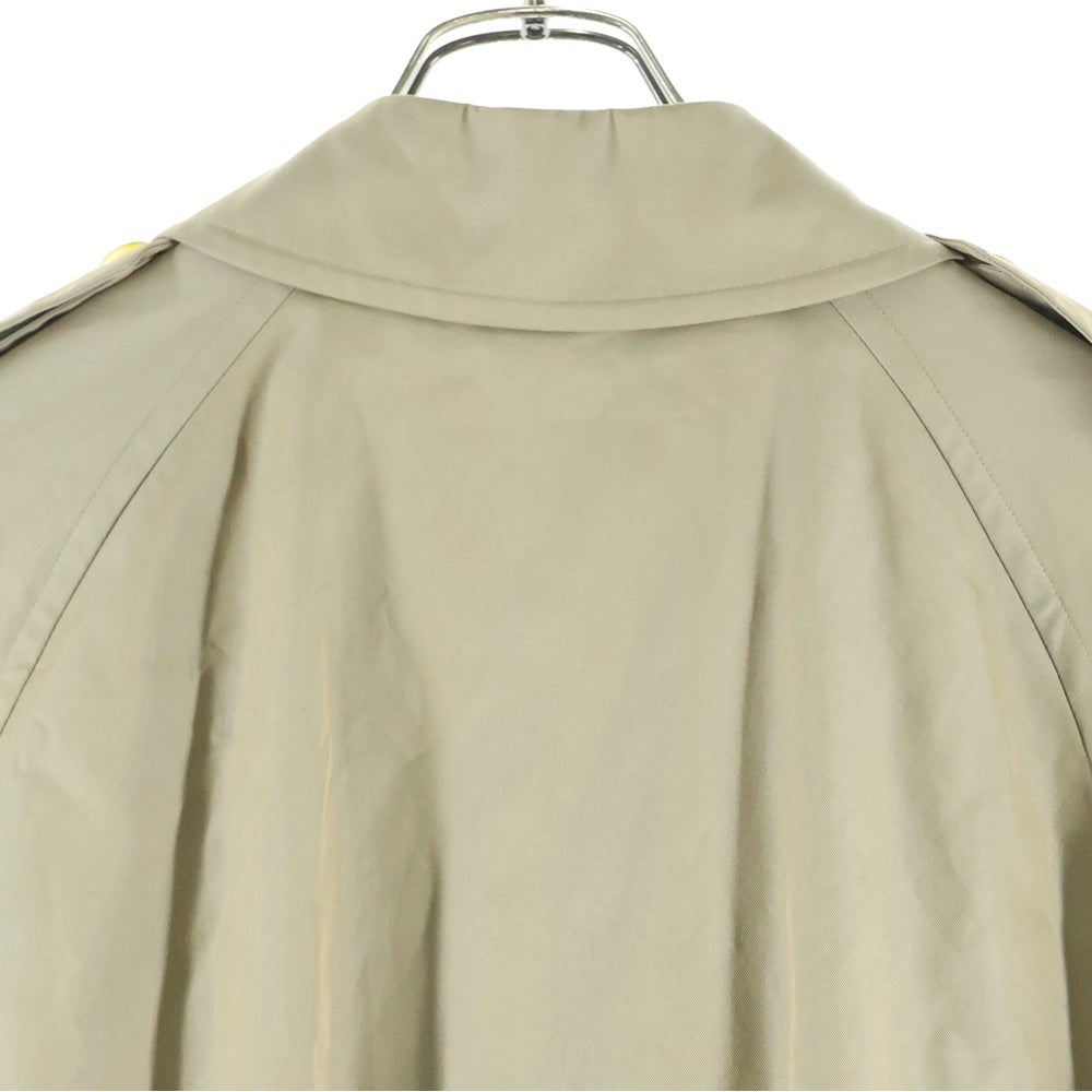 BURBERRY(バーバリー) ノバチェック ロゴボタン トレンチコート ダブル ベルト トレンチコート BBA83-972-41