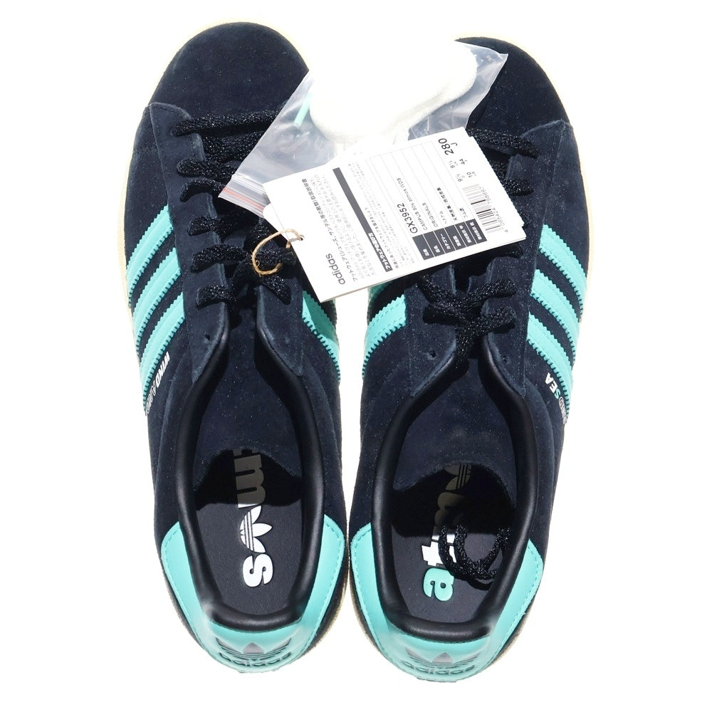 adidas(アディダス) ×WIND AND SEA×ATMOS Originals Campus 80 GX3952 ウィンダンシー アトモス オリジナルス キャンパス 1ローカットスニーカー US10/28.0cm ブラック