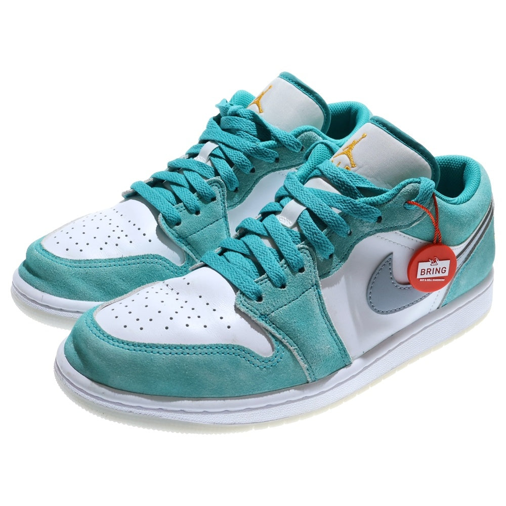 NIKE(ナイキ) AIR JODAN 1 LOW SENEW EMERALD DN3705-301 エアジョーダン1 ニューエメラルド ローカットスニーカー US9/27cm グリーン