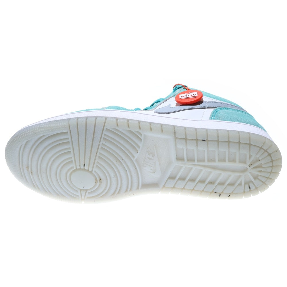 NIKE(ナイキ) AIR JODAN 1 LOW SENEW EMERALD DN3705-301 エアジョーダン1 ニューエメラルド ローカットスニーカー US9/27cm グリーン