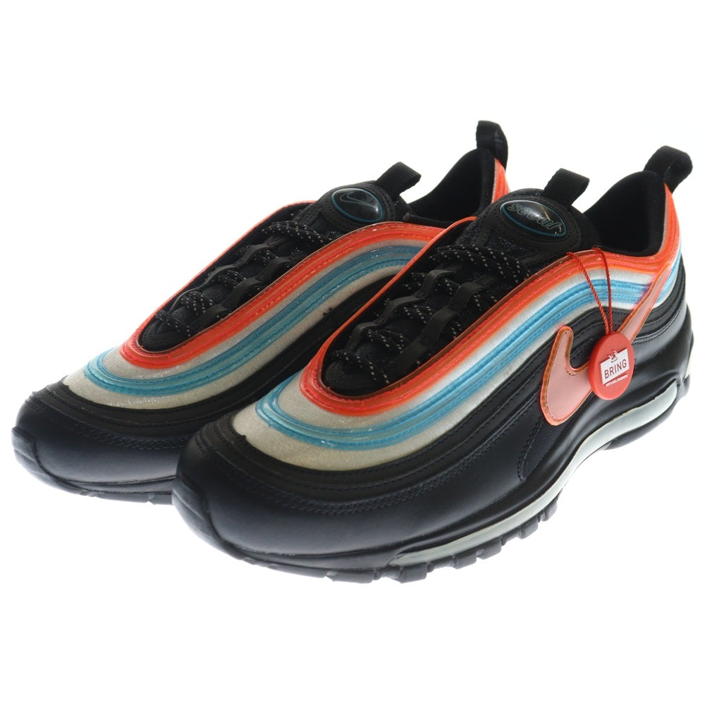 NIKE(ナイキ) AIR MAX 97 NEOU SEOUL CI1503-001 エアマックス97 ネオンソウル ローカットスニーカー US10/28.0cm ブラック