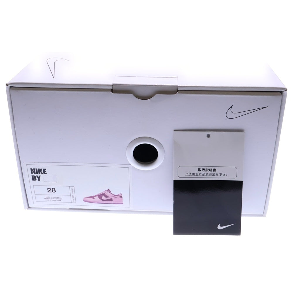 NIKE(ナイキ) BY YOU DUNK LOW DC6718-991 ダンク ローカットスニーカー US10/28.0cm ブラック/ホワイト