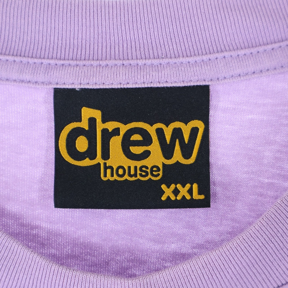 drew house(ドリューハウス) 20SS Dinodrew SS Tee ダイノドリュー フロントプリント半袖Tシャツ 半袖カットソー 65129 パープル