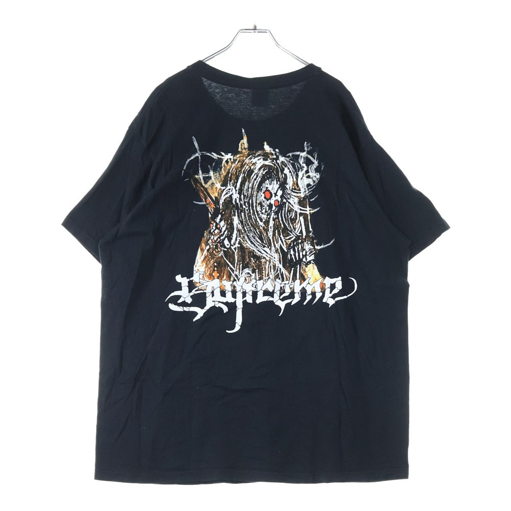 SUPREME(シュプリーム) 24AW Satan Tee サタントプリント 半袖Tシャツ カットソー ブラック