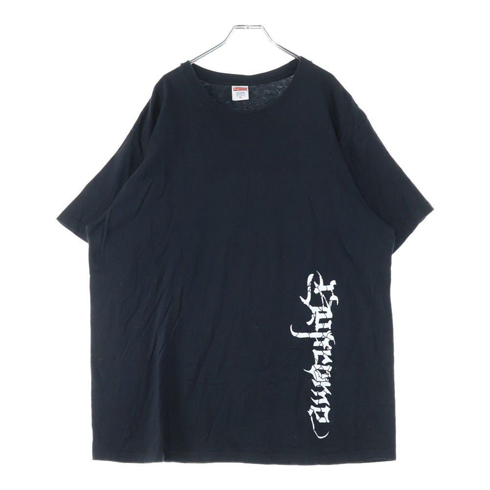 SUPREME(シュプリーム) 24AW Satan Tee サタントプリント 半袖Tシャツ カットソー ブラック