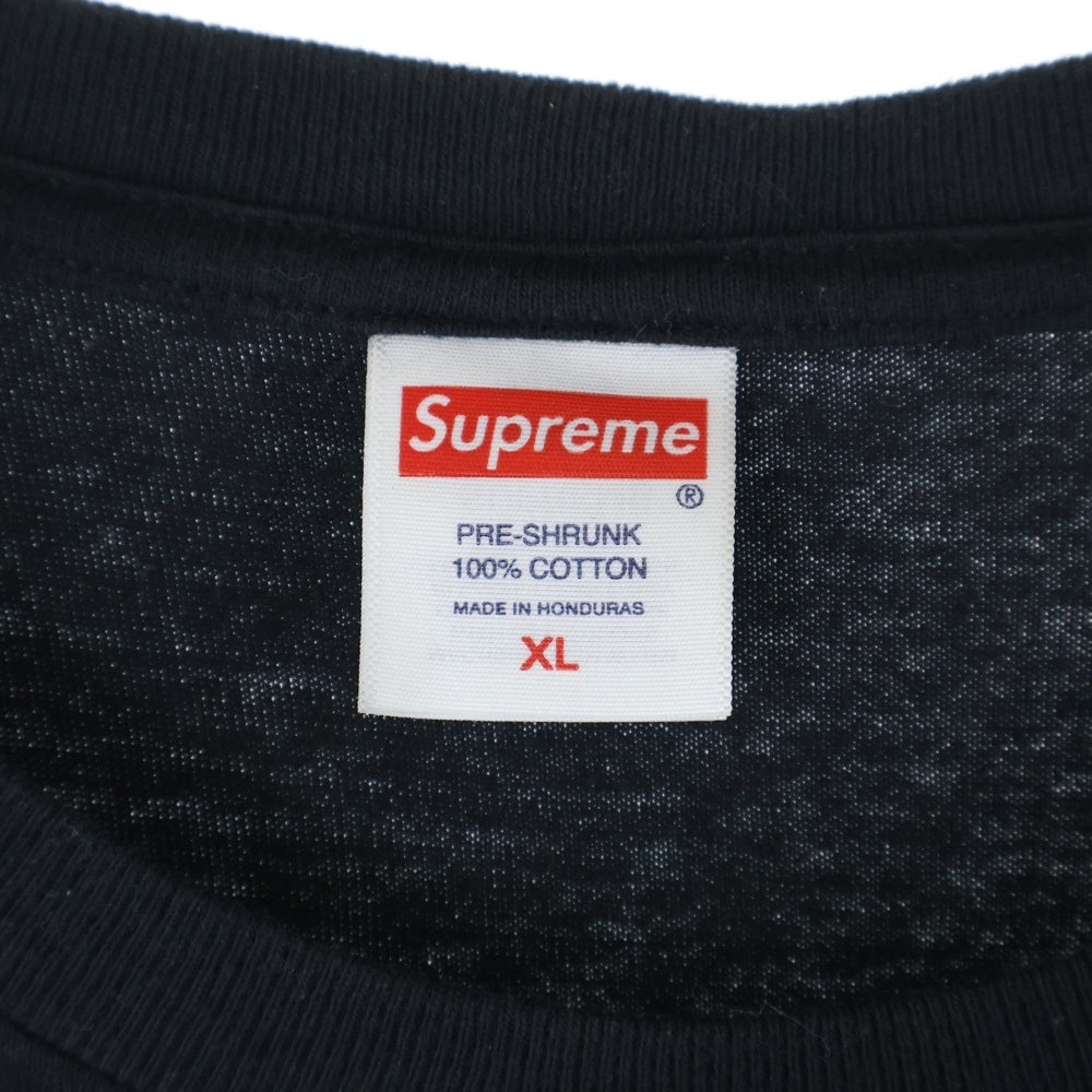 SUPREME(シュプリーム) 24AW Satan Tee サタントプリント 半袖Tシャツ カットソー ブラック