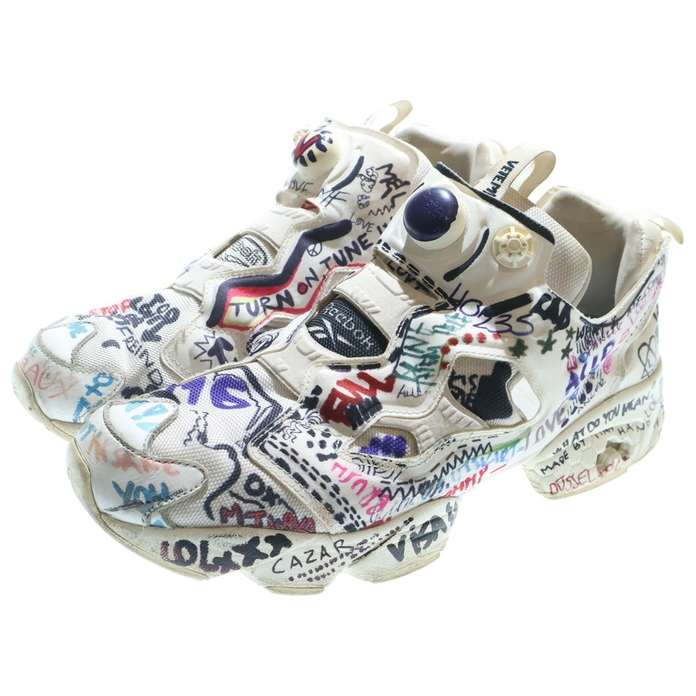 VETEMENTS(ヴェトモン) 17SS ×Reebok INSTAPUMP FURY BS7031 リーボック インスタポンプフューリー ローカットスニーカー マルチ US9.5/27.5cm