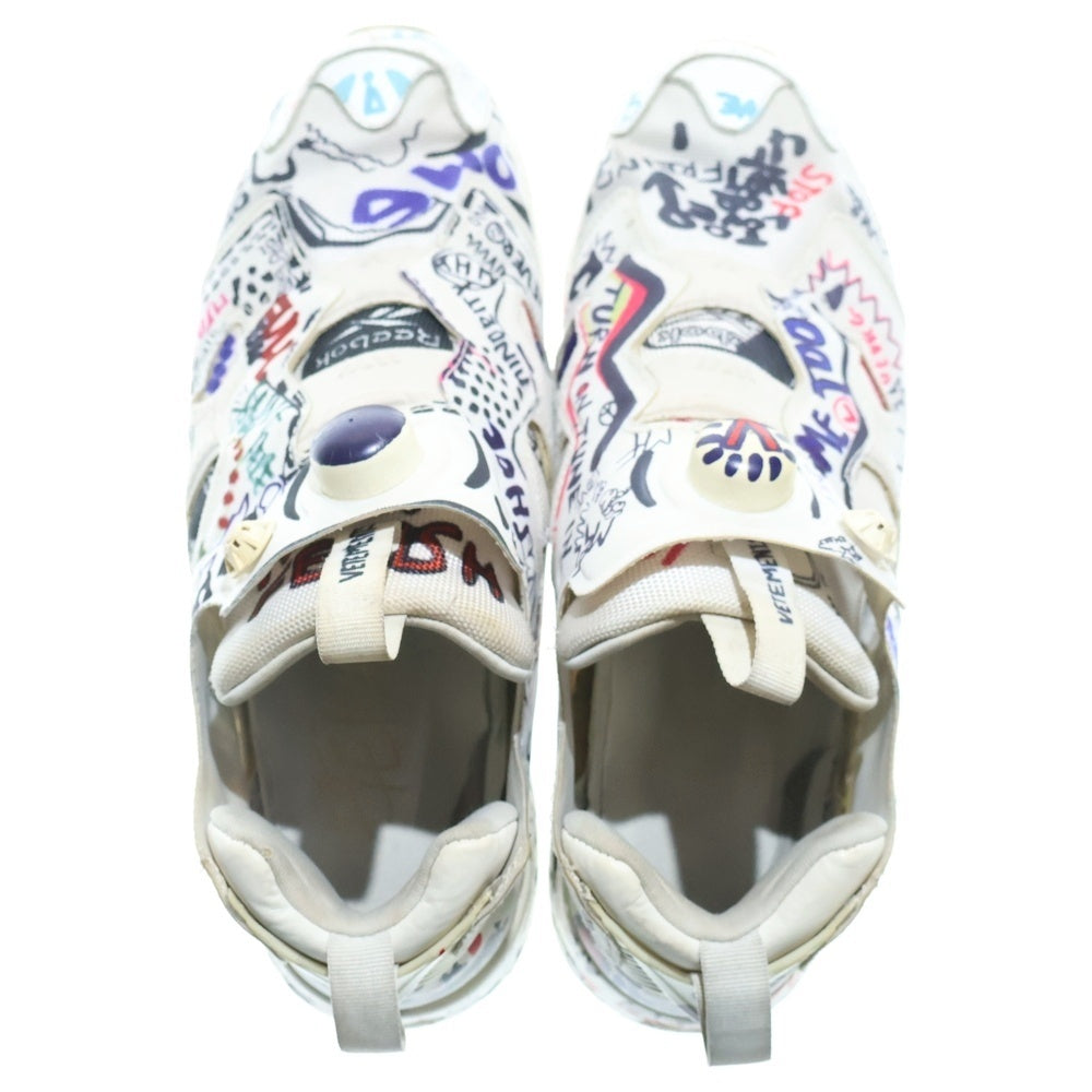 VETEMENTS(ヴェトモン) 17SS ×Reebok INSTAPUMP FURY BS7031 リーボック インスタポンプフューリー ローカットスニーカー マルチ US9.5/27.5cm