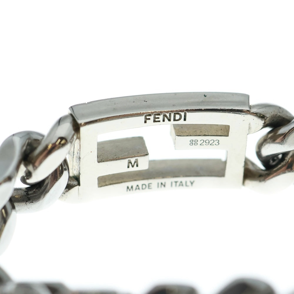 FENDI(フェンディ) バゲット FFロゴチェーンブレスレット OB3024 シルバー