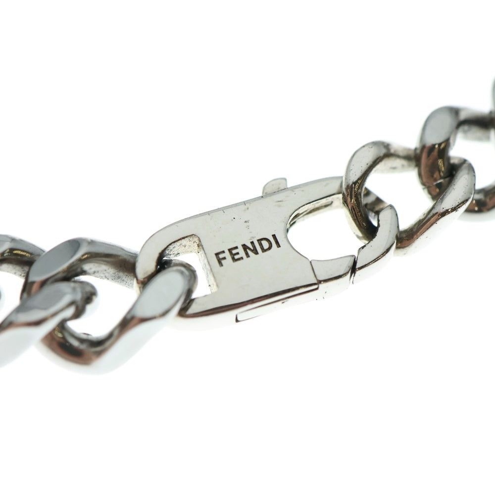 FENDI(フェンディ) バゲット FFロゴチェーンブレスレット OB3024 シルバー