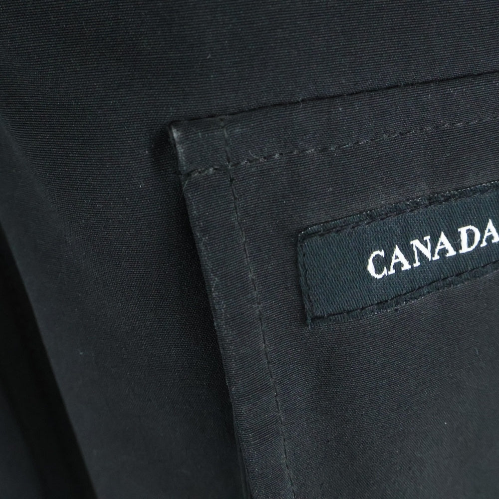 CANADA GOOSE(カナダグース) ラッセルパーカ フードファー ダウンジャケット ブラック 2301JM