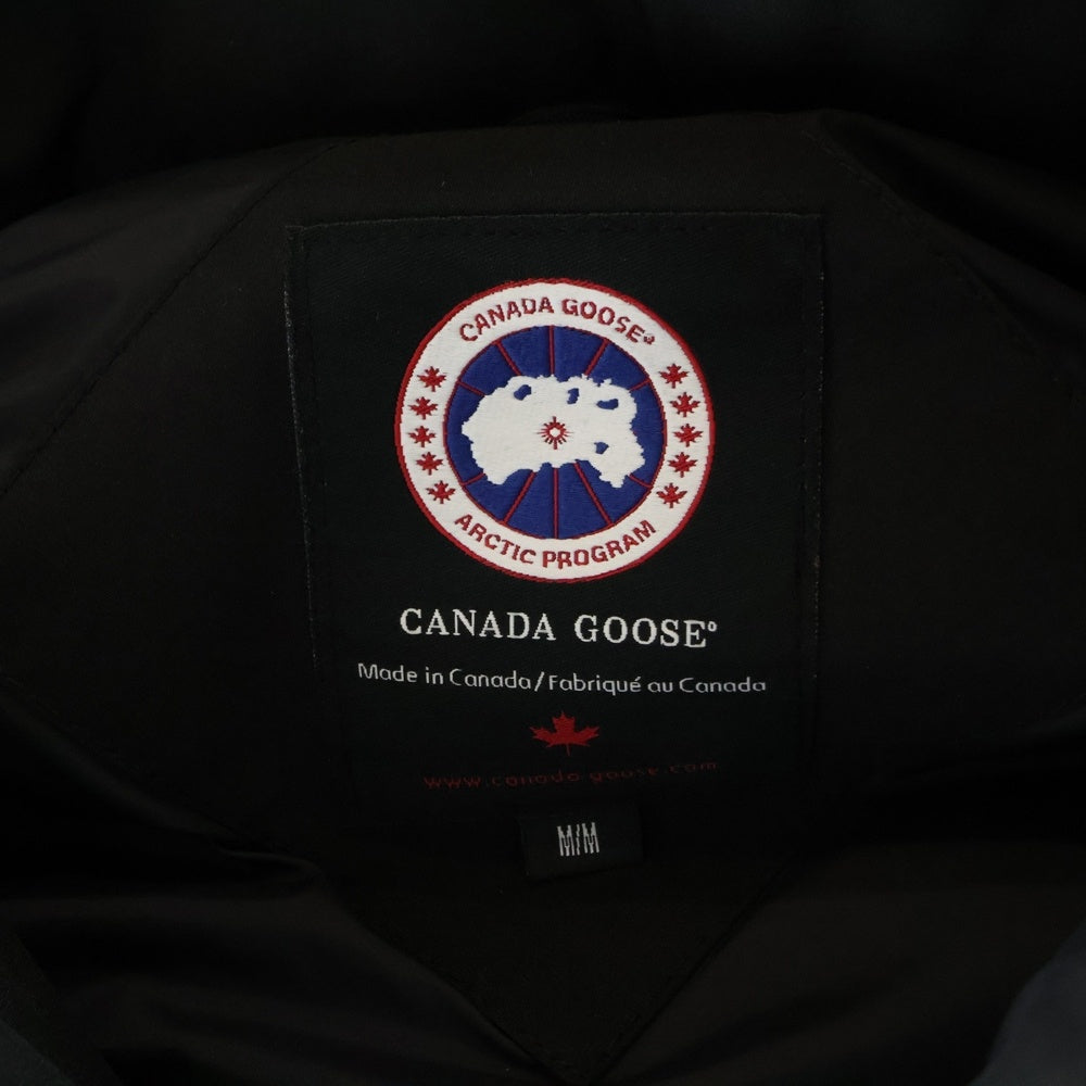 CANADA GOOSE(カナダグース) ラッセルパーカ フードファー ダウンジャケット ブラック 2301JM