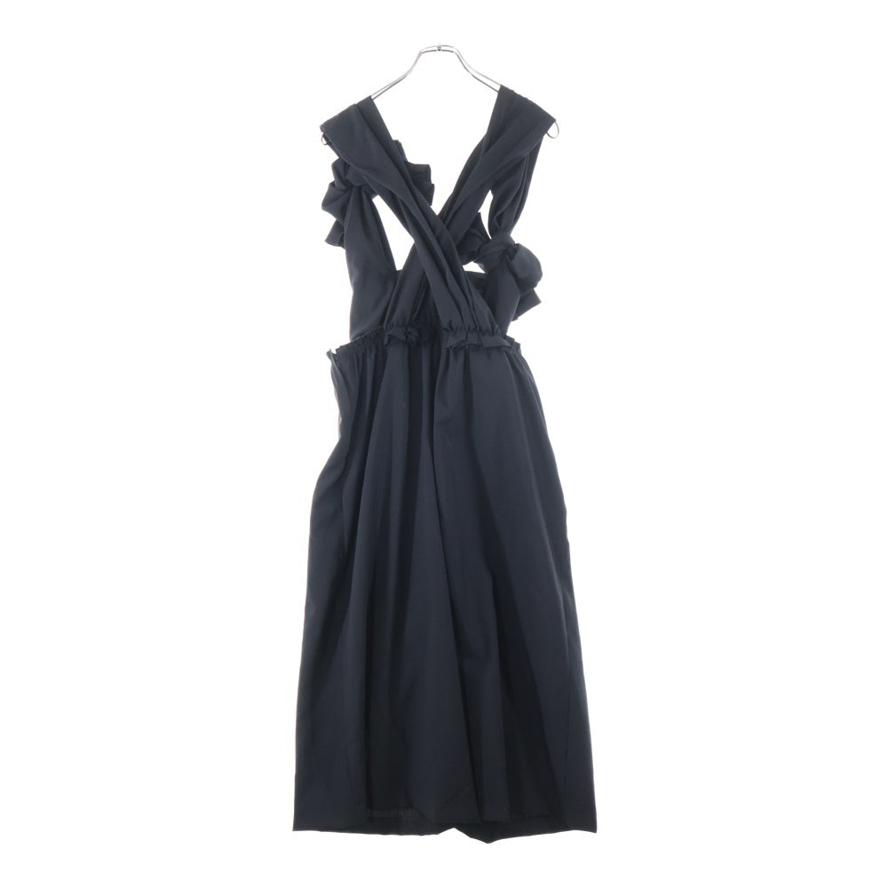 COMME des GARCONS COMME des GARCONS(コムデギャルソンコムデギャルソン) 24AW オールインワン リボン ワンピース ブラック レディース RN-U001