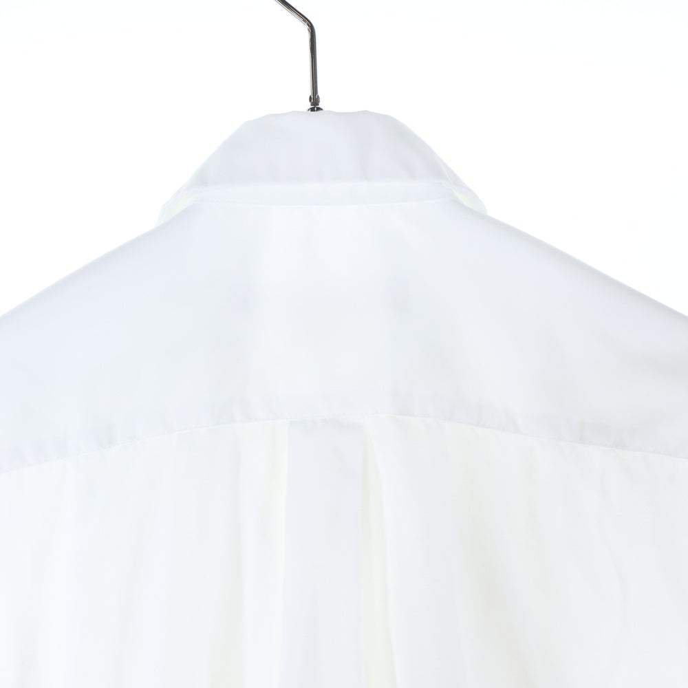 COMME des GARCONS COMME des GARCONS(コムデギャルソンコムデギャルソン) 22SS 断ち切り ブラウス 長袖シャツ ホワイト レディース RI-B002