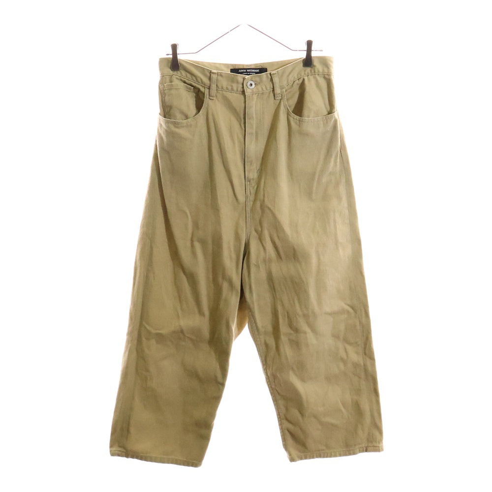 JUNYA WATANABE COMME des GARCONS(ジュンヤワタナベ コムデギャルソン) 16SS ジップフライ ストレートサルエルパンツ ボトムス ベージュ JQ-P042