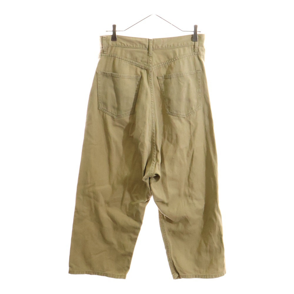 JUNYA WATANABE COMME des GARCONS(ジュンヤワタナベ コムデギャルソン) 16SS ジップフライ ストレートサルエルパンツ ボトムス ベージュ JQ-P042