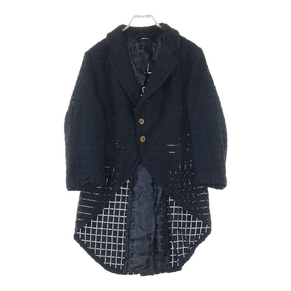 COMME des GARCONS COMME des GARCONS(コムデギャルソンコムデギャルソン) 11AW ポリエステル 燕尾ジャケット ブラック レディース RH-J032