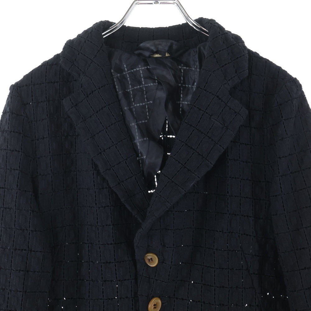 COMME des GARCONS COMME des GARCONS(コムデギャルソンコムデギャルソン) 11AW ポリエステル 燕尾ジャケット ブラック レディース RH-J032
