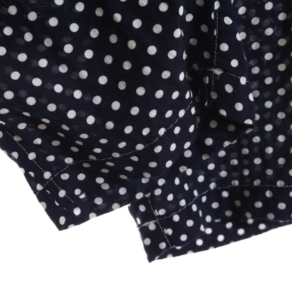 tricot COMME des GARCONS(トリコ コム デ ギャルソン) 11SS レーヨン ドット ピエロパンツ ネイビー レディース TG-P023