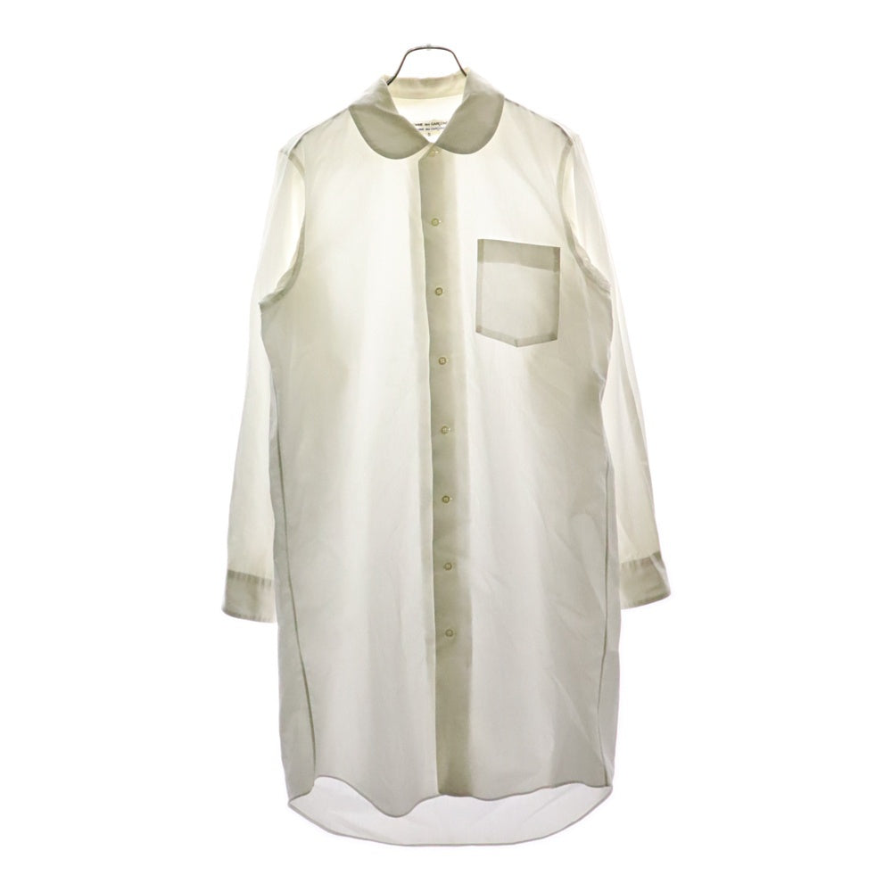 COMME des GARCONS(コムデギャルソン) 18SS 総柄 長袖シースルーシャツ マルチ レディース GA-B010