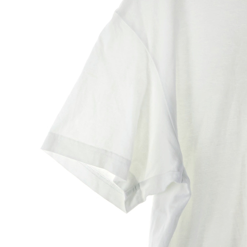 COMME des GARCONS HOMME PLUS(コムデギャルソンオムプリュス) 20SS レイヤード クルーネック 半袖Tシャツ カットソー ホワイト レディース PE-T009