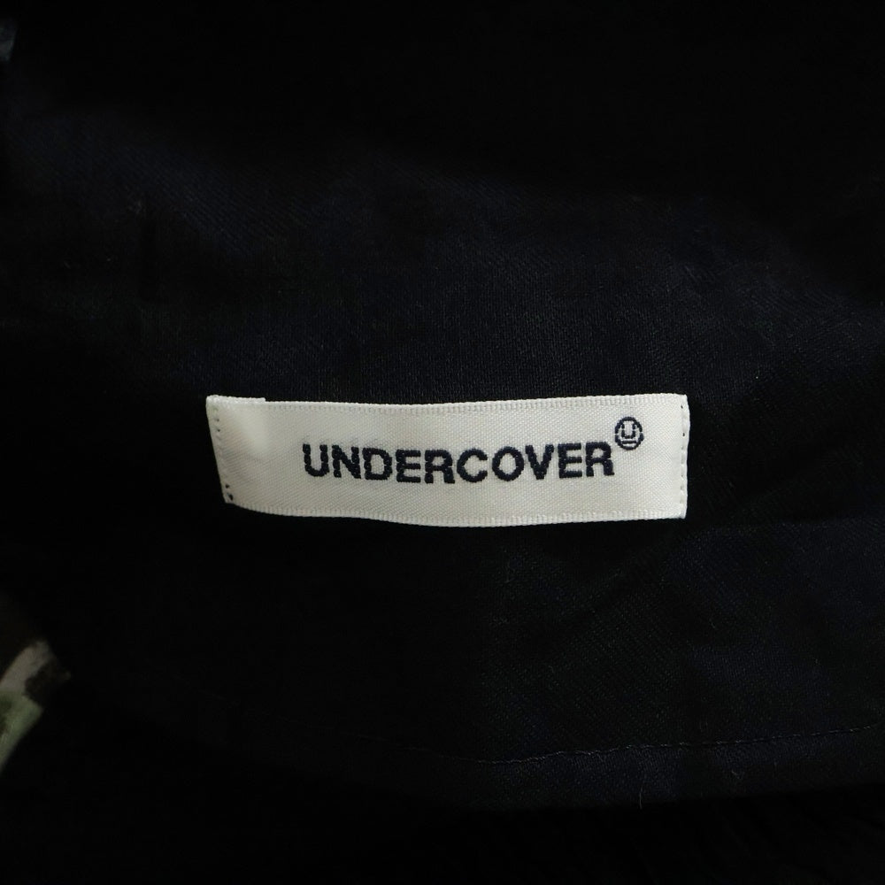 UNDERCOVER(アンダーカバー) レーヨン 花柄 ワイドパンツ ブラック レディース UP1D1507-2