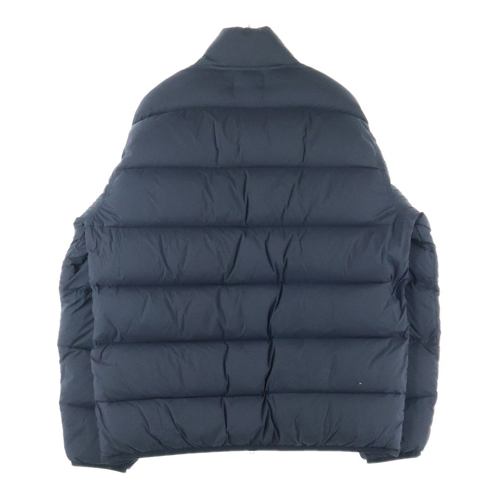 STONE ISLAND(ストーンアイランド) 24AW SEAMLESS TUNN EL NYLON DOWN 811543028 ダウンジャケット スタンドカラー ナイロン ジップアップジャケット ブラック
