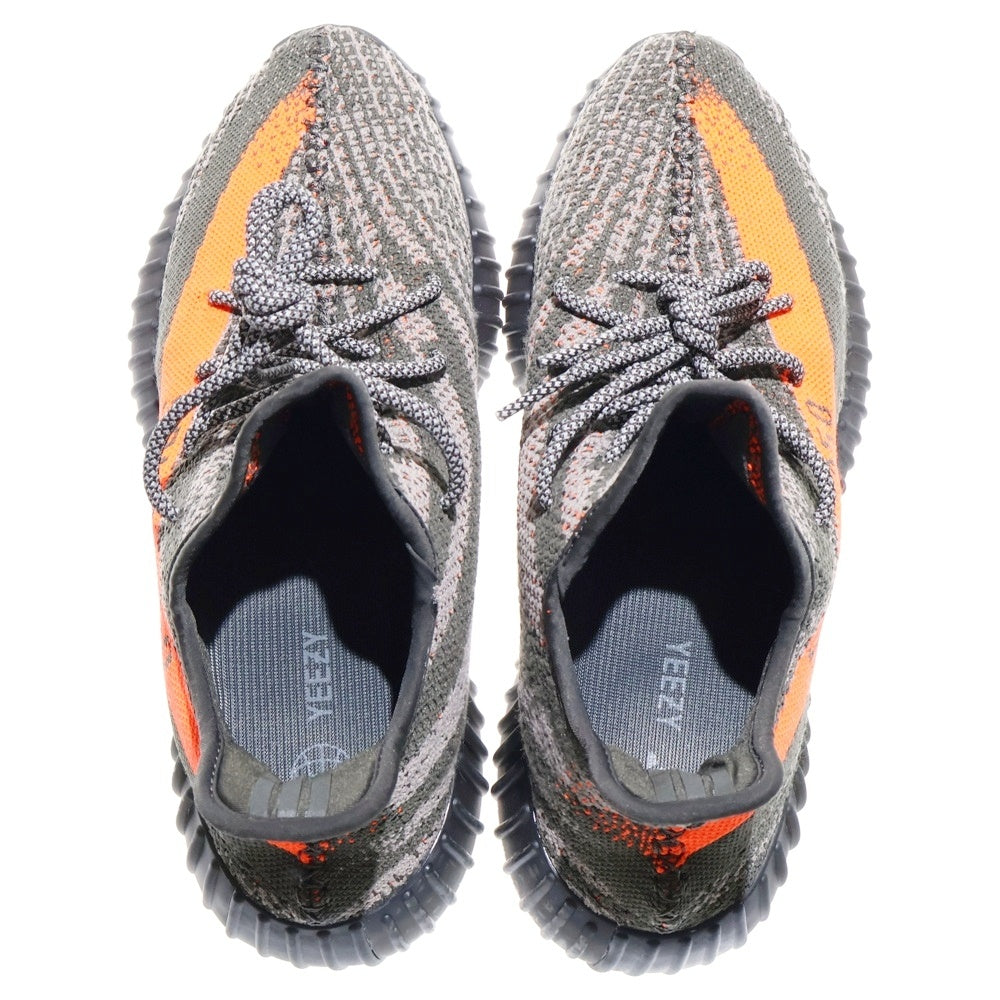 adidas(アディダス) YEEZY BOOST 350 V2 CABON BELUGA HQ7045 イージーブースト カーボン ベルーガ ローカットスニーカー US11/29.0cm グレー/オレンジ