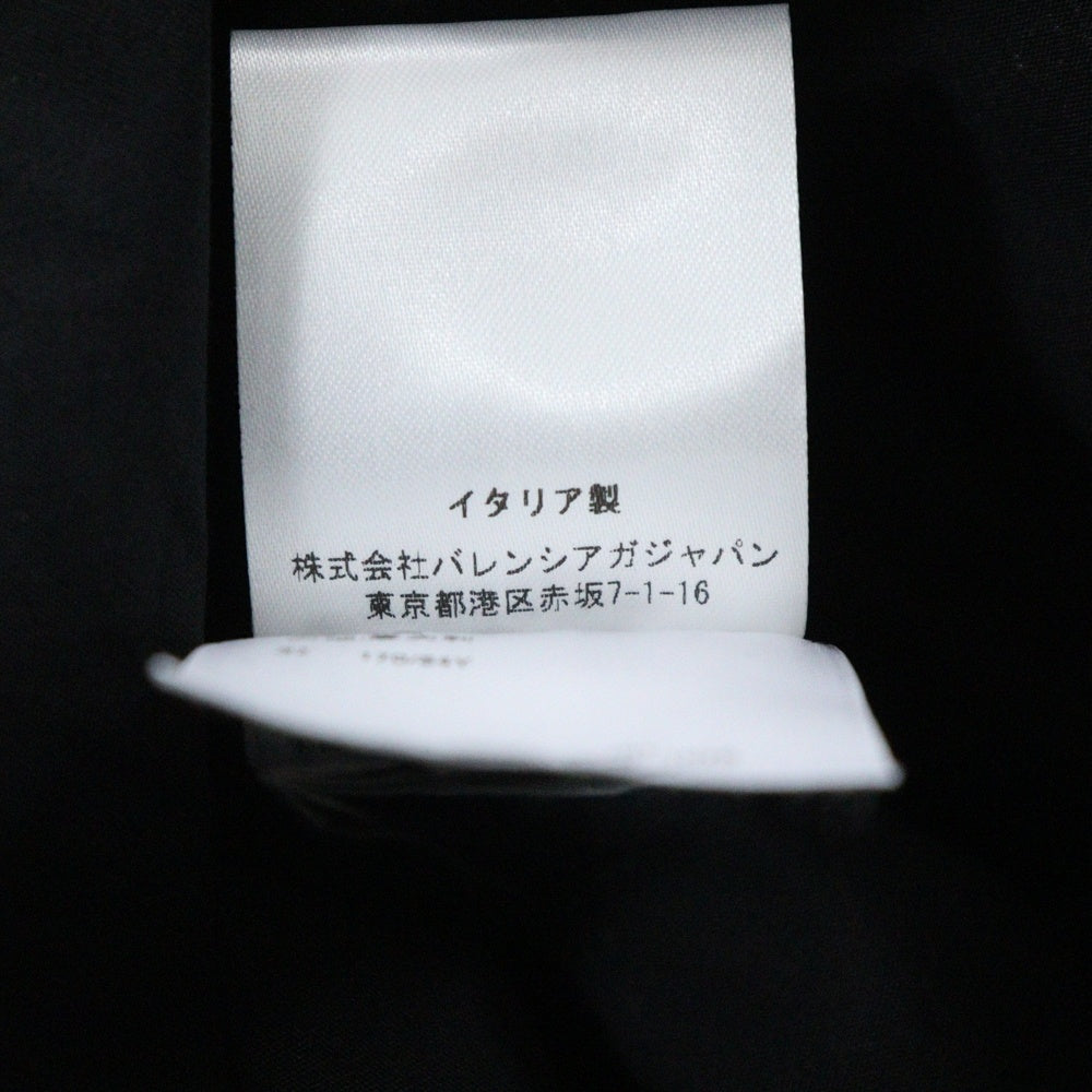 BALENCIAGA(バレンシアガ) ロゴ総柄 長袖シャツ ブラック 534333 TBL96