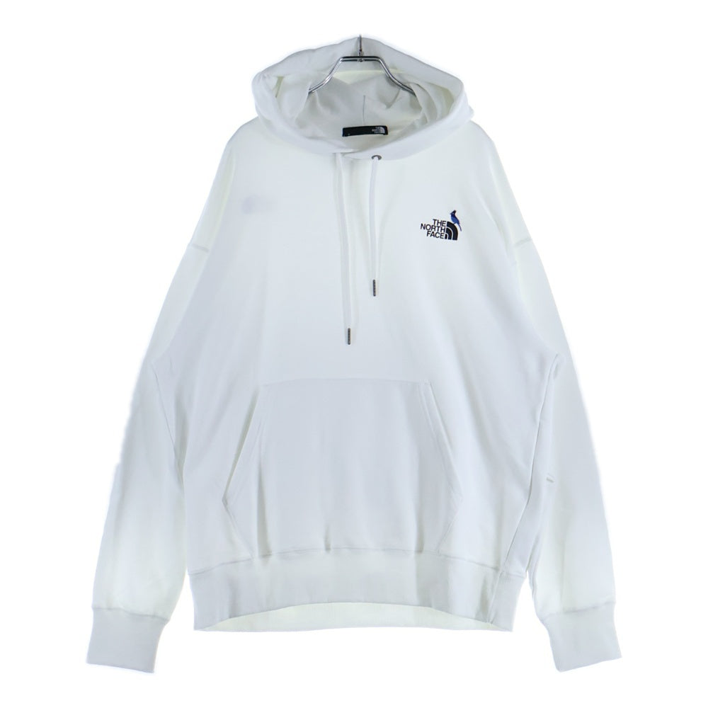 THE NORTH FACE(ザノースフェイス) Zoo Picker Hoodie NT12440 ロゴプリント スウェット プルオーバーパーカー フーディ ホワイト