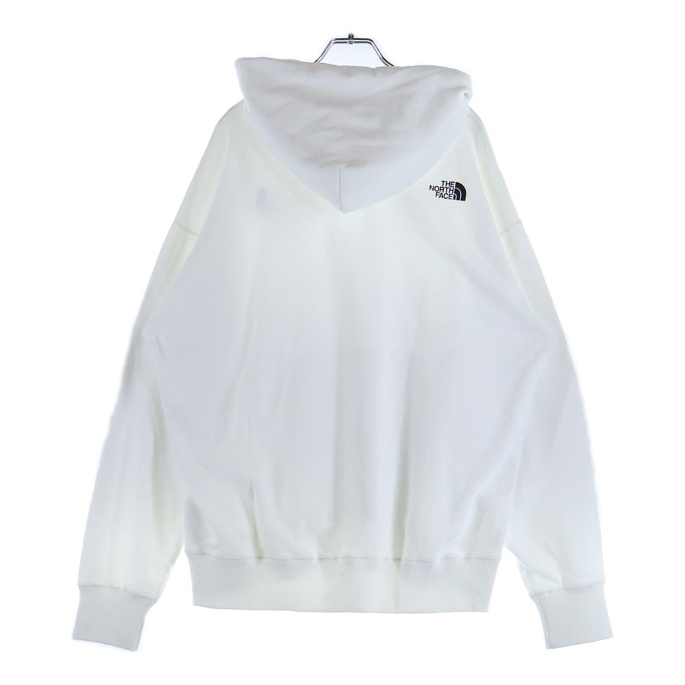THE NORTH FACE(ザノースフェイス) Zoo Picker Hoodie NT12440 ロゴプリント スウェット プルオーバーパーカー フーディ ホワイト