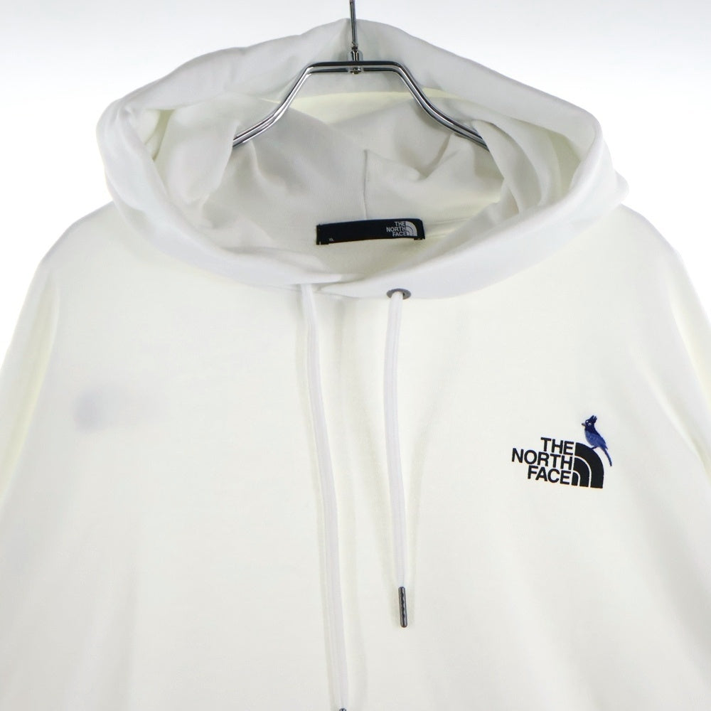 THE NORTH FACE(ザノースフェイス) Zoo Picker Hoodie NT12440 ロゴプリント スウェット プルオーバーパーカー フーディ ホワイト