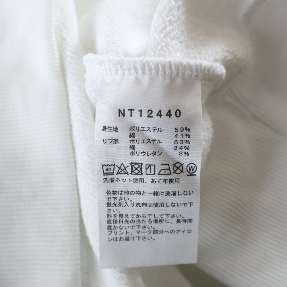 THE NORTH FACE(ザノースフェイス) Zoo Picker Hoodie NT12440 ロゴプリント スウェット プルオーバーパーカー フーディ ホワイト