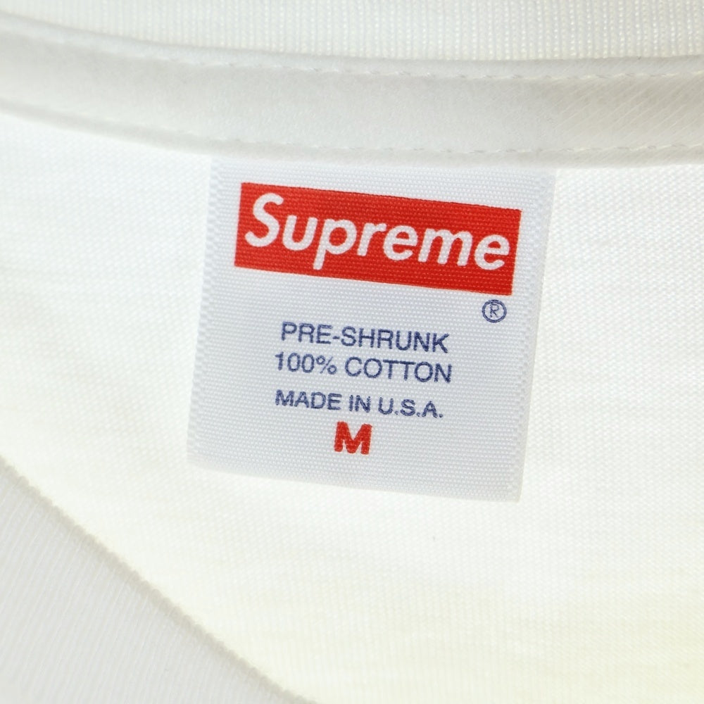 SUPREME(シュプリーム) 23SS Tonal Box Logo Tee ボックスロゴ 半袖Tシャツ カットソー ホワイト