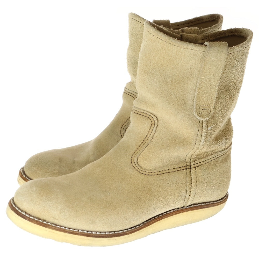 RED WING(レッド ウイング) 8168 PECOS BOOTS ぺコス スエード ワークブーツ ベージュ