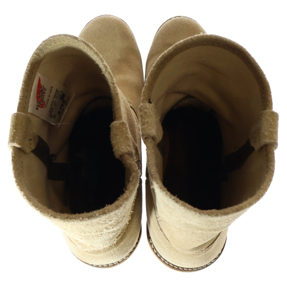 RED WING(レッド ウイング) 8168 PECOS BOOTS ぺコス スエード ワークブーツ ベージュ