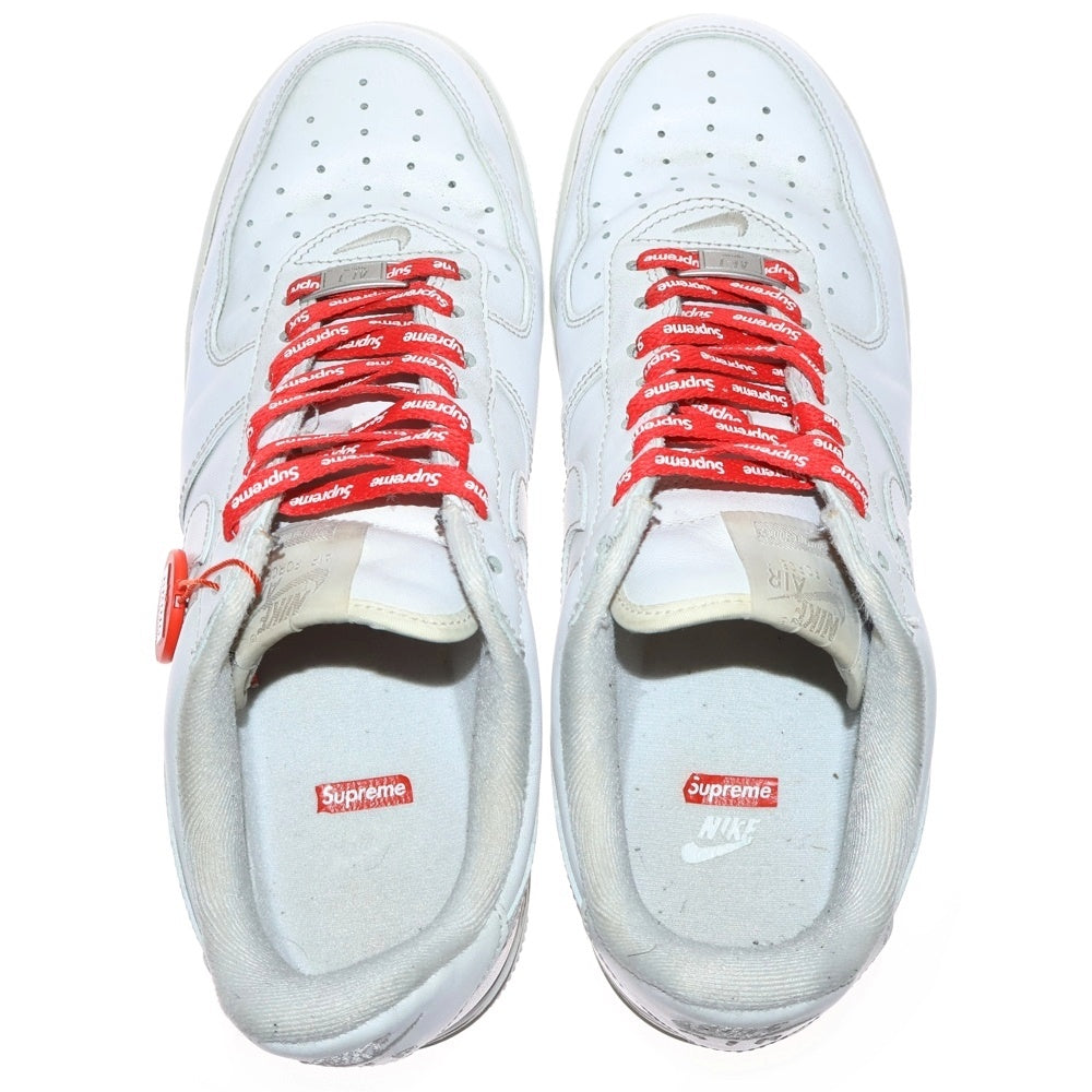 NIKE(ナイキ) ×SUPREME AIR FORCE 1 LOW CU9225-100 シュプリーム エア フォース 1 ローカットスニーカー ホワイト US9.5/27.5cm