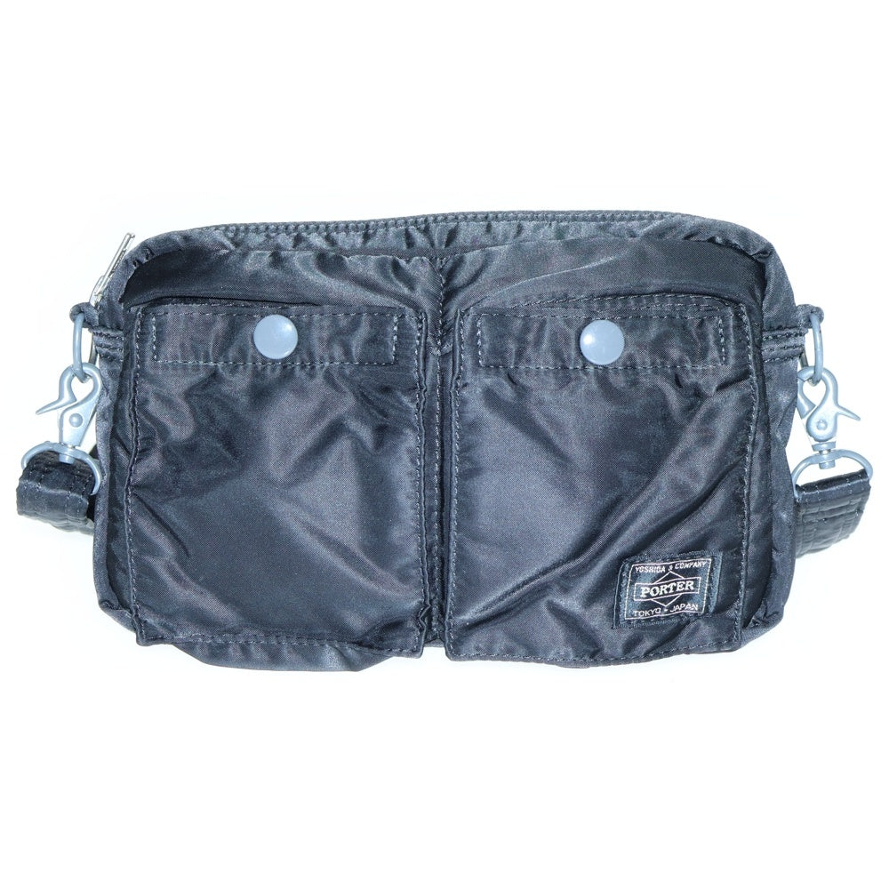 PORTER(ポーター) タンカー ナイロン ショルダバッグ ポーチ ブラック