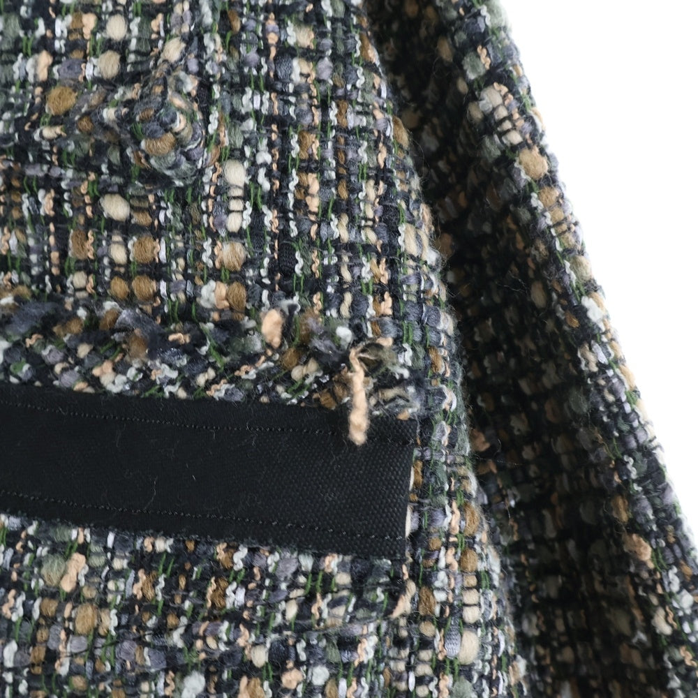 Sacai(サカイ) Tweed Coat 21-05733 ツイード スカート付 コート マルチ レディース