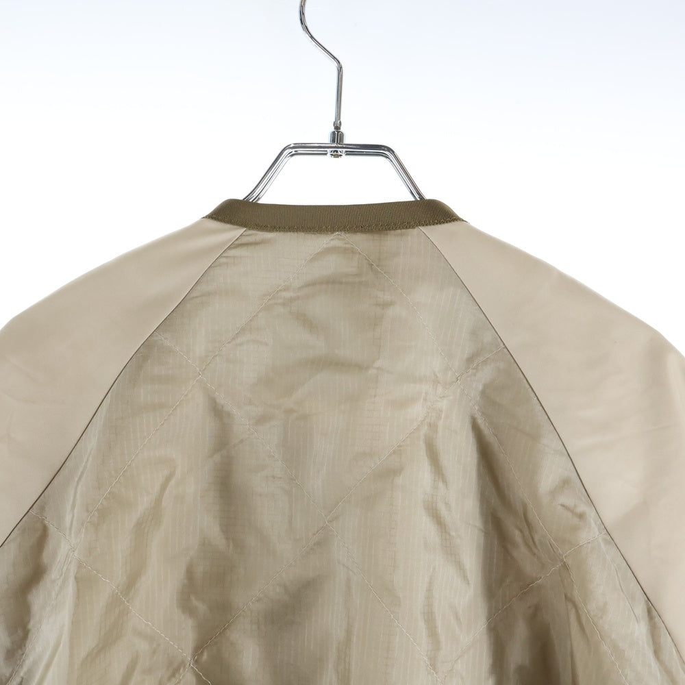 Sacai(サカイ) Quilted Blouson 22-06066 キルティング ジップアップ ジャケット ブルゾン ベージュ レディース