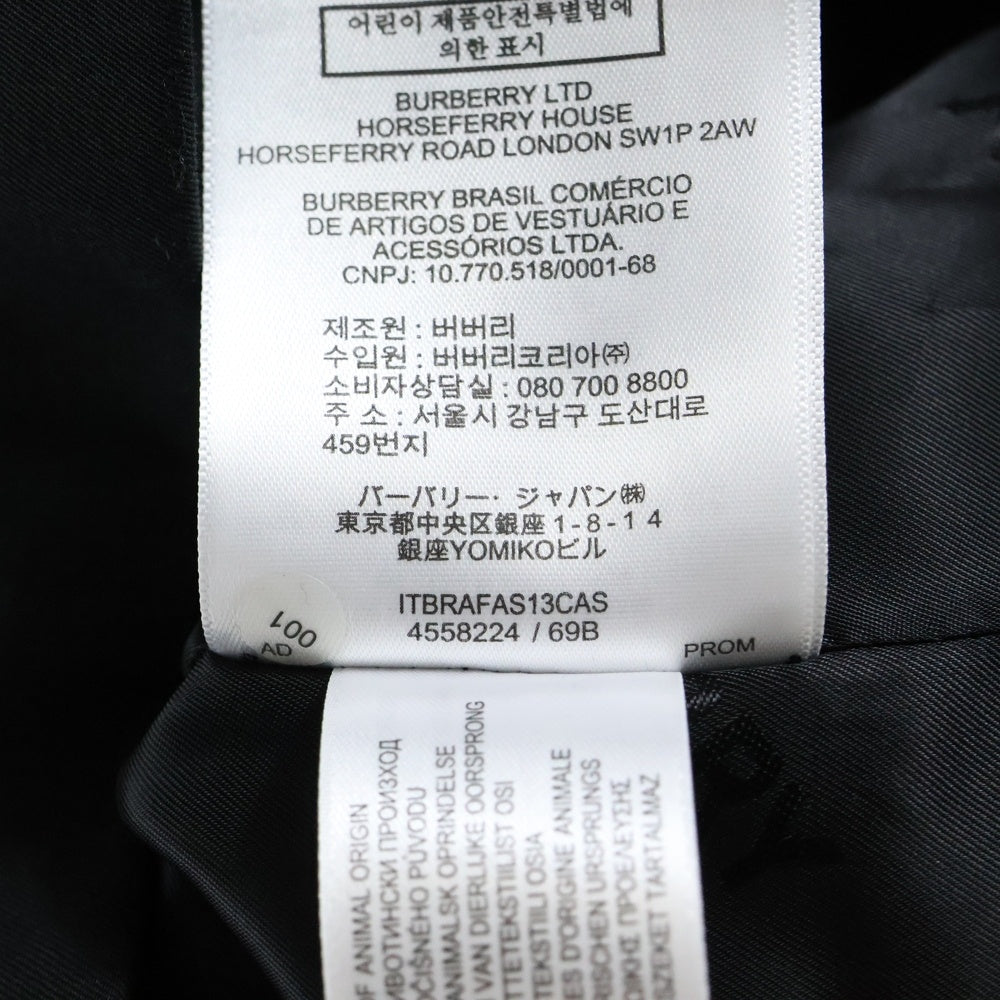 BURBERRY(バーバリー) Montage Print Cotton Gabardine Work Wear Jacket モンタージュプリント コットン ワークジャケット 4558224