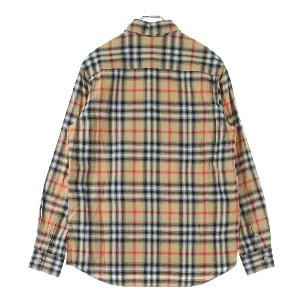 BURBERRY(バーバリー) 21AW ノバチェック 長袖シャツ ベージュ 8036773