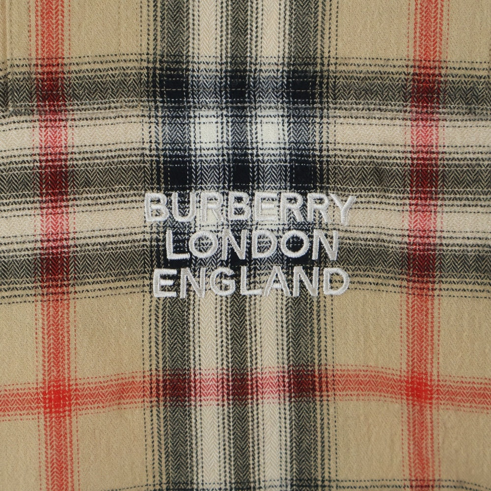 BURBERRY(バーバリー) 21AW ノバチェック 長袖シャツ ベージュ 8036773