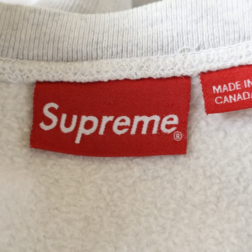 SUPREME(シュプリーム) 22AW Box Logo Crewneck ボックスロゴクルーネックスウェットトレーナー グレー