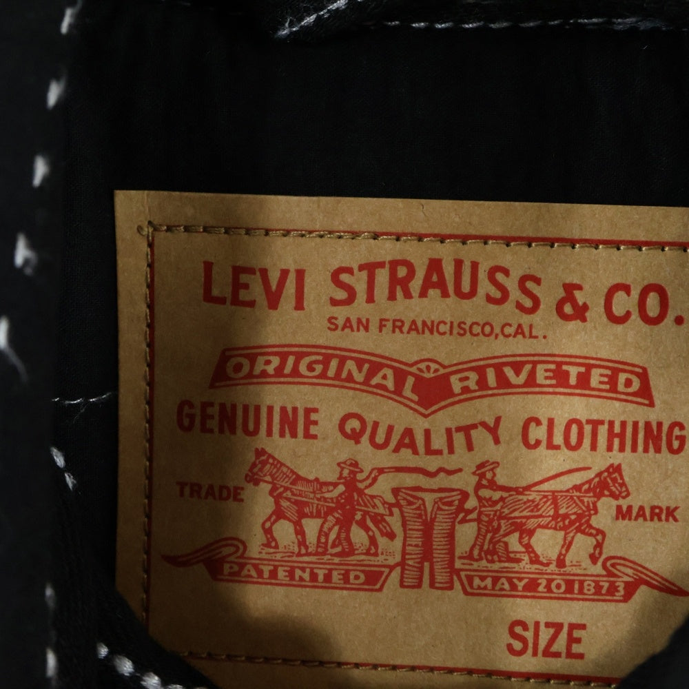Levi's(リーバイス) ×DENIM TEARS 刺繍入りオーバーサイズ キルティング ジャケット S110812