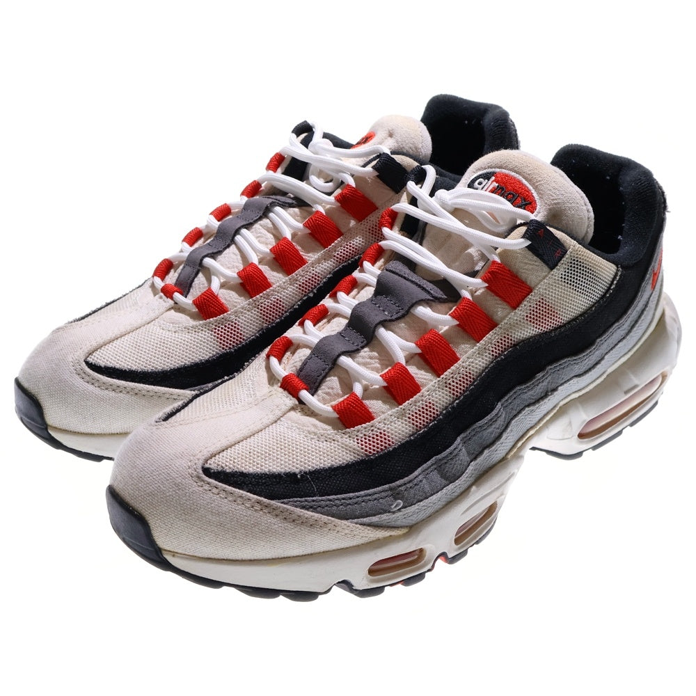 NIKE(ナイキ) AIR MAX 95 JAPAN DH9792-100 エアマックス ジャパン ローカットスニーカー US9.5/27.5cm ホワイト/レッド
